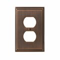 Amerock Mulholland 1 Gang Oil Rubbed Bronze Wall Plate 1907008